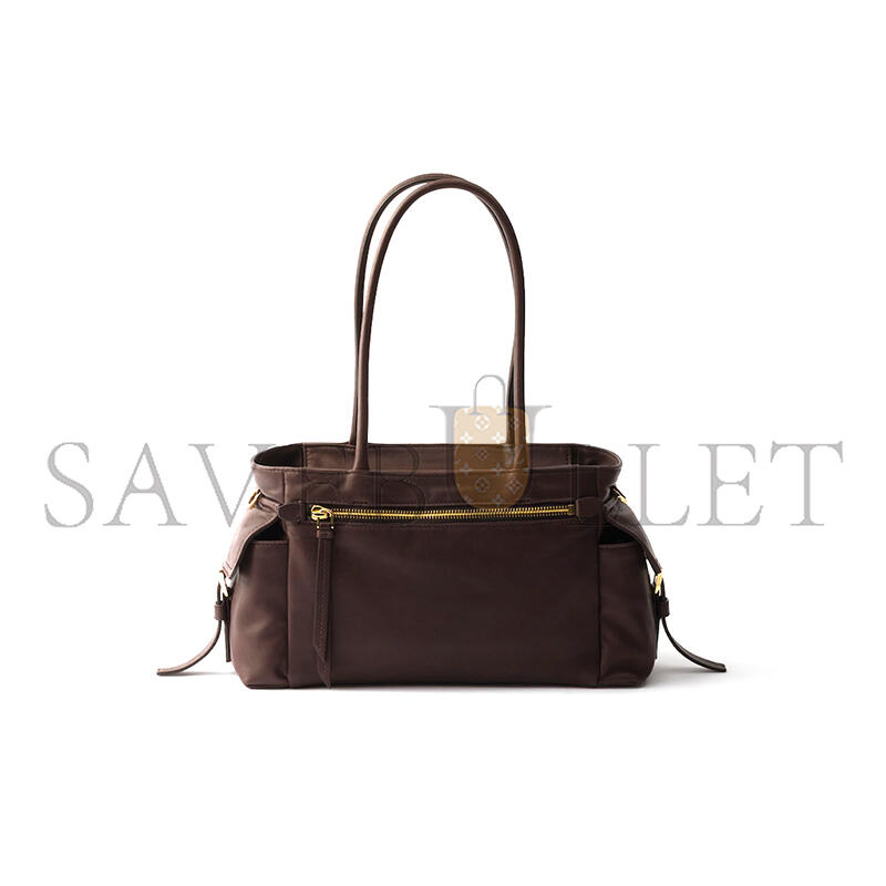 PRADA EXPLORE MEDIUM NAPPA LEATHER TOTE BAG 1BG596 (31*17*11cm)